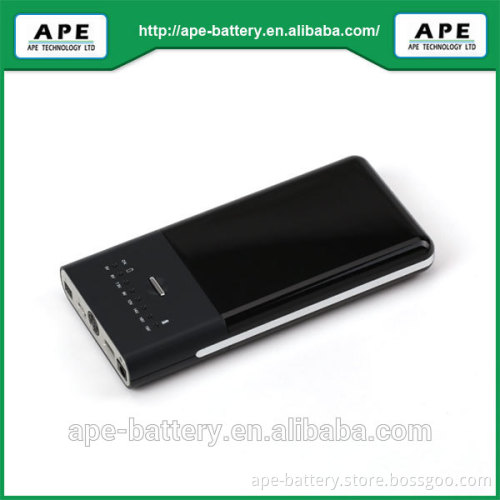 Universal external battery pack 5V,9V,12V,16V,19V
